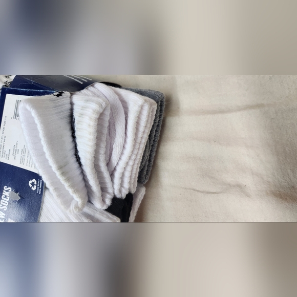 Champion Toddler''s Athletic Socks in Gray, White, and Black - Picture 3 of 4